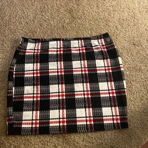 SHEIN 3x plaid skirt